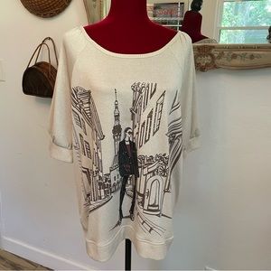 Love & Lace Knit Top Fashionista Fab! So Sweet! Size 1X